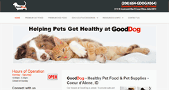 Desktop Screenshot of gooddog-us.com